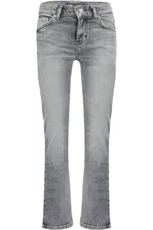 LTB Jungen-Jeanshosen Frey B Hosen Mittlere Taille mit Reißverschluss aus Baumwollmischung in Lightgrau - Größe 146CM