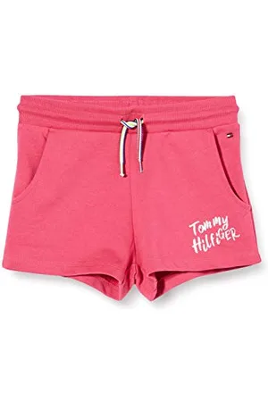 Tommy Hilfiger Mädchen Graphic On Shorts Short, , One Size (Herstellergröße: 80)