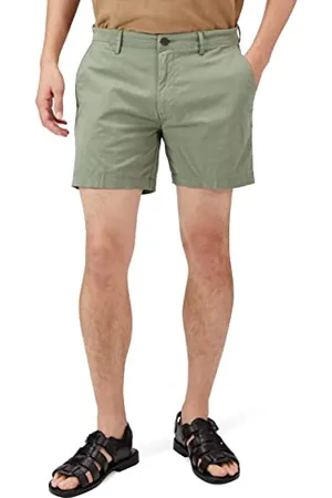 Amazon Herren 13 cm Flatfront-Chinoshorts mit hohem comfort in schmaler Passform (zuvor Goodthreads), , 42W