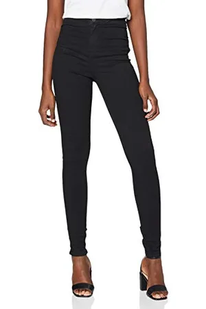 Noisy May Damen Nmella Super Hw Gu304 Jeans, , S EU