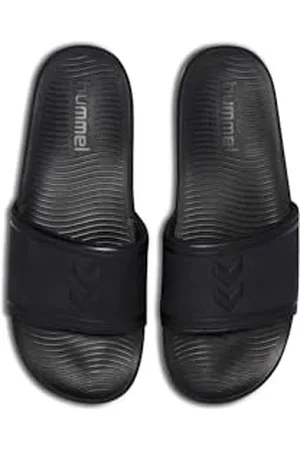 Hummel Unisex HML Lead Pool Slide Flip-Flop, Black, 45 EU