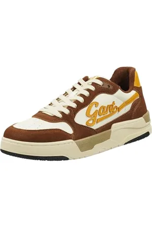 GANT FOOTWEAR Herren BROOKPAL Sneaker, Chestnut/White, 44 EU