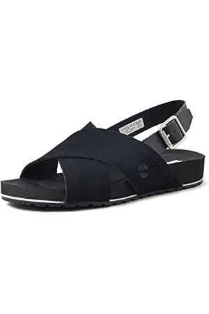 Timberland Damen Malibu Waves Basic Sandal, Schwarz, 42 EU