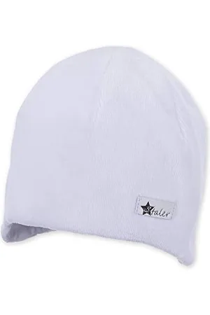 Sterntaler Mütze für Mädchen und Jungen, Alter: 9 Monate, Größe: 45, Farbe: Weiß, Art.-Nr.: 4001912