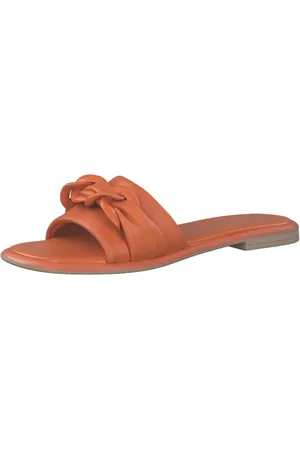 Marco Tozzi Damen Pantolette, Blockabsatz, aus hochwertigem Leder, ideal für Business und Freizeit