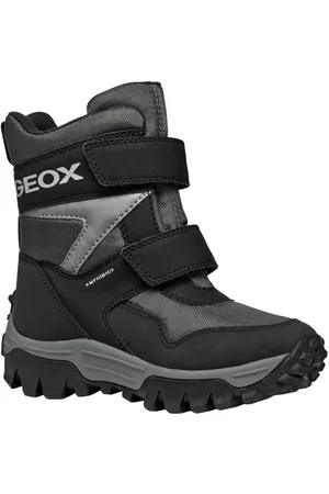 Geox J Himalaya Boy B ABX Snow Boot, Anthracite/Black, 38 EU