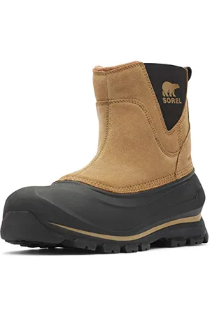 sorel BUXTON PULL ON WATERPROOF Schneestiefel für Herren, Braun (Delta x Black), 40 EU