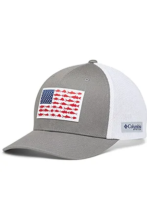 Columbia Unisex Mütze, PFG Fish Flag Mesh Ball Cap