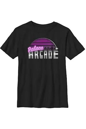 Stranger Things Unisex Kinder Retro Arcade Short Sleeve T-shirt, , Einheitsgröße