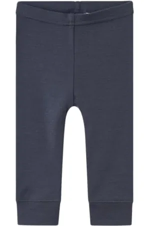NAME IT Baby - Jungen Nbmwillit Wool Longjohn Leggings, , 50 EU