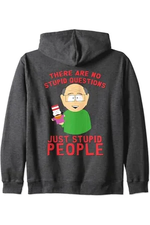 South Park Mr. Garrison No Stupid Questions Kapuzenjacke
