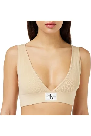 Calvin Klein Jeans VARIEGATED RIB SWEATER BRALETTE Strickjacken Damen, , M