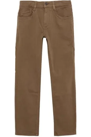 QS by s.Oliver Hose Pete/Regular Fit/Mid Rise/Straight Leg Mokka 158/SLIM