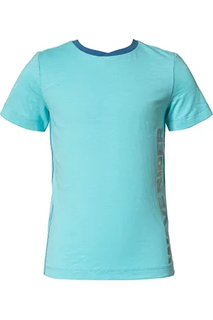 QS by s.Oliver Jungen 404.10.205.12.130.2112824 T-Shirt, Helles_türkis #9cd1dc, 104-110