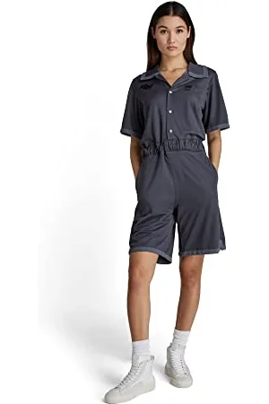 G-Star RAW Damen Baseball Graphic Playsuit