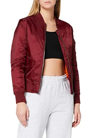 Urban classics Damen Basic Jacket voor dames Bomberjacke, , S EU
