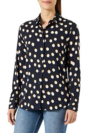 Seidensticker Damen Regular Fit Langarm Bluse, , 38