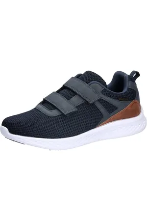 LICO Unisex Nigel Sneaker, Marine/Braun, 37 EU