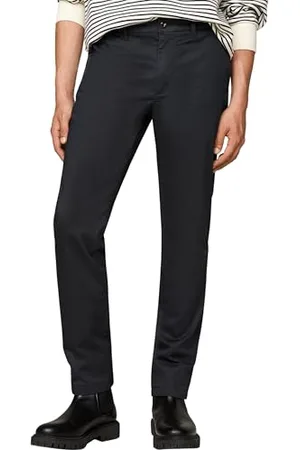 Tommy Hilfiger Chino Denton Printed Structure Chinohose Herren, Blau (Desert Sky), 30W / 30L