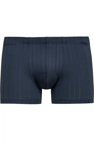 Calida Pure & Style Boxershorts Herren, mit maskulinem Nadelzug, mit stoffüberzogenem Gummibund, atmungsaktiv, schnelltrocknend & geruchshemmend