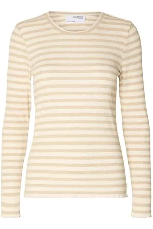 SELECTED Female Longsleeve Gestreiftes
