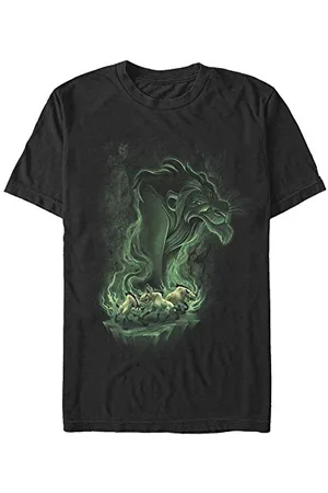 Disney Unisex Lion King Be Prepared Organic Short Sleeve T-shirt, , XXL