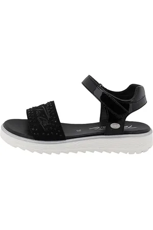 TOM TAILOR 7470170001 Sandale, Black, 31 EU