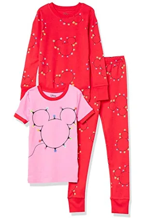 Amazon Disney | Marvel | Star Wars Mädchen Pyjama-Set, 3-Teilig (Zuvor Spotted Zebra), , 5 Jahre