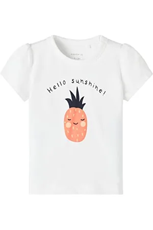 NAME IT Baby Girls NBFFANNA SS Top, , 68