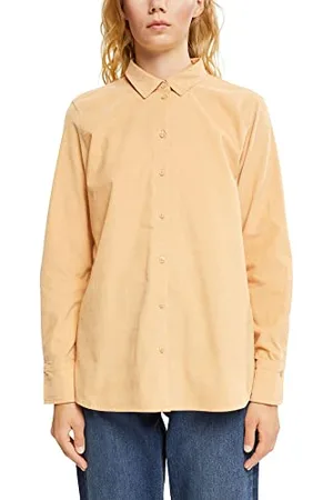 ESPRIT Damen 992ee1f324 Bluse, Sand, XXL EU