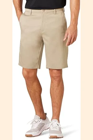 Amazon Herren 25 cm Lange Cargo-Golfshorts mit klassischer Passform (erhältlich in Big & Tall), , 42W