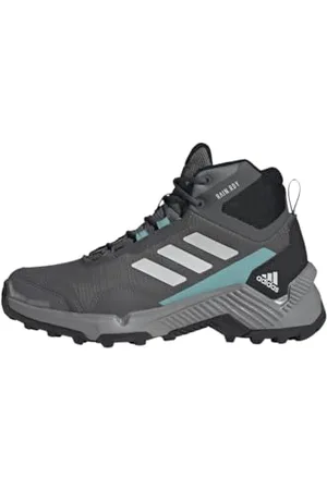adidas Damen Eastrail 2.0 Mid RAIN.RDY Hiking Shoes Wanderschuhe, Grey Five/Dash Grey/Core Black, 38 EU