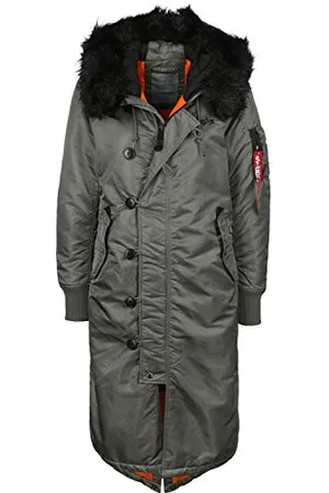 Alpha Industries Damen Long Fishtail Wmn Winterjacke, , S
