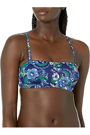 Amazon Damen Bandeau-Badeoberteil (In Übergröße Erhältlich) - Auslauffarben, , 6XL Große Größen