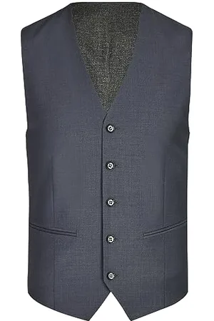 Daniel Hechter HECHTER PARIS Herren Waistcoat Shape Weste, , 52