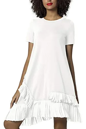 Apart Damen Dress with Volants Kleid, , (Herstellergröße: 38)