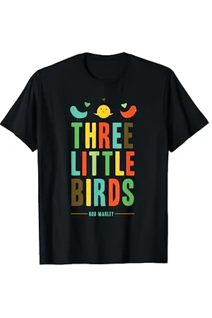 Bob Marley Official Three Little Birds T-Shirt