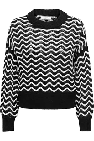 JDY Damen RITA L/S Short STRUC Pull KNT NOOS Strickpullover, , XX-Large