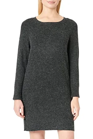ONLY ONLRICA Life L/S O-Neck Dress KNT FN PTT