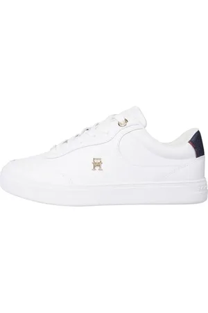 Tommy Hilfiger Damen Court Sneaker Essential Chic Elegant, (White), 39