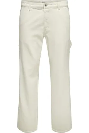 Only & Sons ONSEDGE Straight CAR ECRU1088PIMDNM NOOS