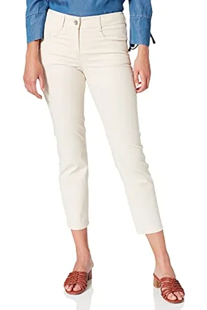 Atelier Gardeur Atelier GARUR Damen Zuri Hose, Beige , W40 (: 40)