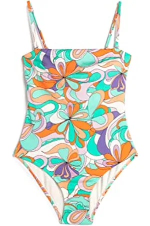 Koton Women Removable Strappy Floral Swimsuit