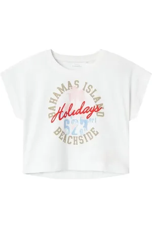 NAME IT Mädchen Nkfvilma Capsl Crop Top F1 Noos, , 116