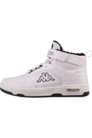 Kappa Unisex Stylecode: 243380 Hanbury Fur Sneaker, White Black, 36 EU