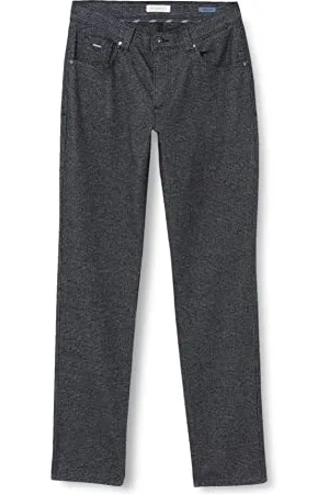 Bugatti Herren Freizeithose dezent Gemustert mit Constant Colour Funktion und Passform Regular Fit