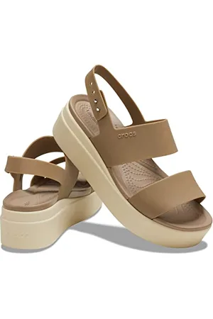 Crocs Damen Brooklyn Low Wedge Sandalen, , 32/33 EU