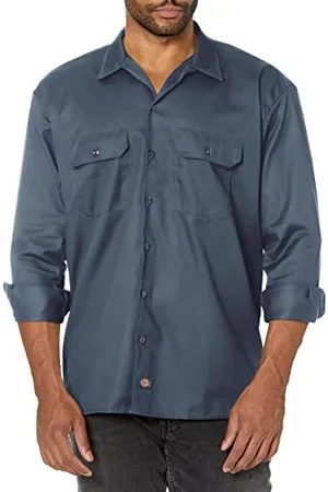 Dickies Herren Langarmshirt blau X-Large