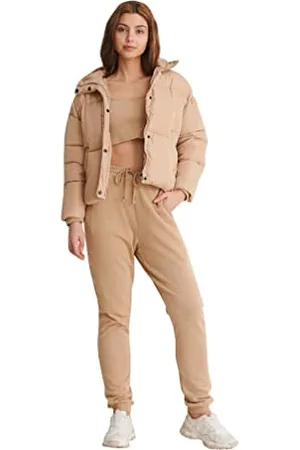 NA-KD Damen Padded Jacket Wattierte Jacke, , 40 EU