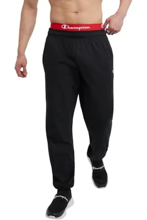 Champion Herren Trainingshose Sweathose aus Jersey mit Geschlossener Unterseite, -407q88, M